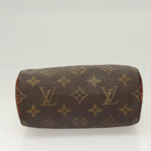LOUIS VUITTON Monogram Mini Speedy Hand Bag - Picture 6 of 16